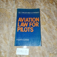 Aviation law for Pilots SET Taylor fourth edition book