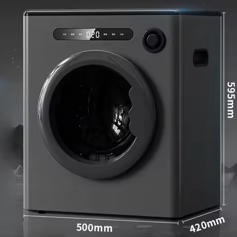 Dryers, Compact Clothes Dryer, 4KG Load Capacity, 220V 850W Ideal Portable Drying Machine for Tight 