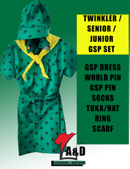 Girlscout / Junior Scout / Twinkler / Senior Scout  Dress Uniform Set Girl Scout