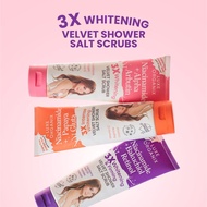 LUXE ORGANIX Whitening Velvet Shower Salt Scrub 320g