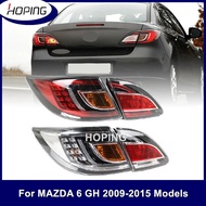 Hoping Rear LED Tail Lights For Mazda 6 GH 2009-2015 Tail Brake Stop Signal Rear Lamp  GV8E-51-3F0 G