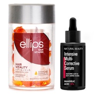 Ellips Ellips Hair Vitamin Oil - Hair Vitality 50capsules x1ml X Natural Beauty Intensive Multi-Corr