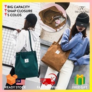 TC BW-079 Simple & Plain Fabric Big Capacity Canvas Tote Bag