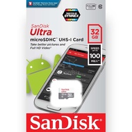 SanDisk Ultra Micro SD Card Class10 16GB / 32GB / 64GB / 128GB (SDSQUNS) เมมโมรี่ การ์ด ใส่ โทรศัพท์ มือถือ สมาร์ทโฟน กล้องติดรถ กล้องหน้ารถ กล้องรถ กล้องIP กล้องวงจรปิด