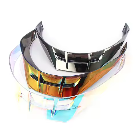 Universal Motorcycle Helmet Spoiler Rear Wing Air Duct Aerodynamic Racing for AGV Pista/GP/Corsa/GPR