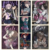 The anime "Call of the Night" Poster Prints, Modern Wall Art,Bedroom,Dining Room,Bar,Cafe,Home Decor