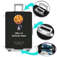 Pacific Olympia - 彈力行李保護套(太空人, S碼) 防污行李箱套 防塵罩