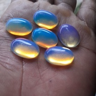 Fire horse agate 18x13 mm