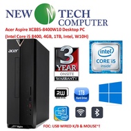 Acer Aspire XC885-8400W10 (I5 8400/4GB DDR4/1TB/INTEL B360/W10)