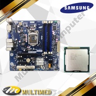 Paketan Mainboard Motherboard Mobo Intel LGA 1155 DDR3 SAMSUNG B75S1 + Intel Core I3 2120 3.30GHz