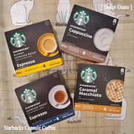 [Dolce Gusto] Starbucks Capsule Coffee 12T / Dolce Gusto Capsule / Americano / Espresso / Caramel / 