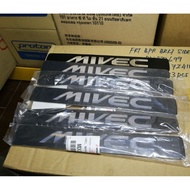 ORIGINAL MITSUBISHI MIVEC ENGINE COVER LABEL