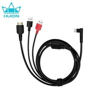 HUION 3 IN 1 Cable For Kamvas 13 Graphics Tablet Monitor Pen Display HDMI DP Signal Type C Port Easy