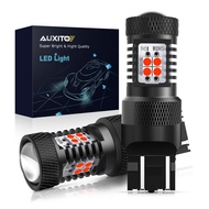 AUXITO 2Pcs W21/5W 7443 T20 Led Canbus Brake Light 7443 7440 Led Bulb For Backup Reverse Lights Red