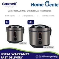 Cornell Jar Rice Cooker 1.0L/1.8L with Steam Tray