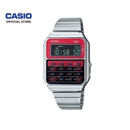 Casio Vintage CA-500WE-4B Silver Stainless Steel Band Men Watch / Women Watch