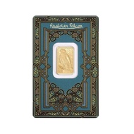 Gold Bar - 2025 PAMP Arabian Falcon 5 Gram with Box and Pendant