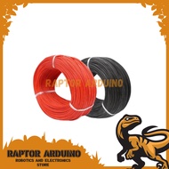 1 Meter 22AWG 24AWG 26AWG Silicone wire OD 1.5mm 1.7mm AWG 22 24 26