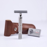 Charmwise Aluminium & Stainless Steel HM1 CNC Double Edge Safety Razor