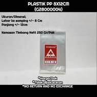 Pp plastic BENING 812 cm plastic packaging food and cake snackKeripik
