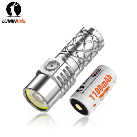 Lumintop W3 LEP EDC Flashlight 700m Long-Range LEP Flashlight with IPX8 Waterproof USB-C Fast Charge