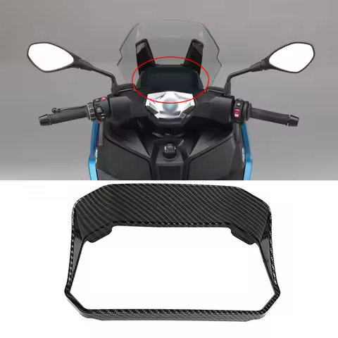 Carbon Look Sun Visor Instrument Hat For BMW C400X C400GT C400 X C 400 X GT C 400X 400GT Cover Prote