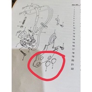 SUZUKI ROUND RUBBER SIDE OIL PUMP COVER SATRIA R 2T 120 2-STROKE DUMBA HIUSUZUKI. TORNADO. CRYSTAL S