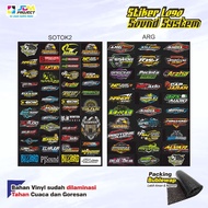 JDM Project - Sound System Stickers | Audio STICKERS | Audio Sound System Stickers | Waterproof Soun