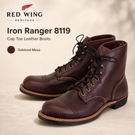 Red Wing Iron Range 8119 Boots in Oxblood Mesa - Size US 9D (Approximately 27cm)