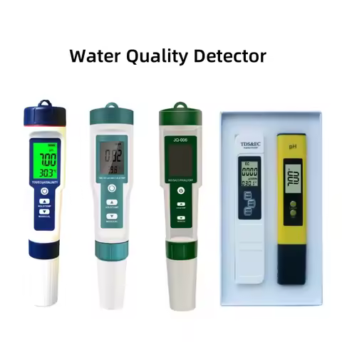 PH Meter & TDS Meter Digital Water Quality Tester 0-14 PH Meter Tester,with Batteries,for Aquarium
