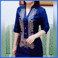 ◁  ▹  ◑ MODERN FILIPINIANA LADY BARONG DRESS