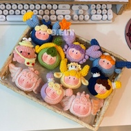 12 Zodiac signs wool keychain_B.Eun crochet