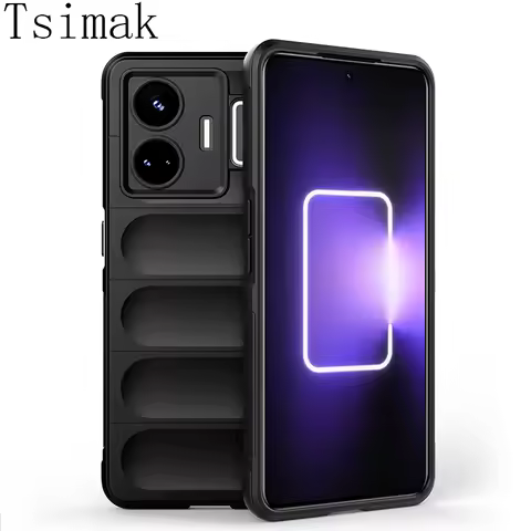 Shockproof Case For Realme GT 6T Neo 5 2 Pro 6 SE 3T Neo6 GT6 GT2 6 T Liquid Silicone Back Coque for