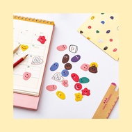 CLEARANCE【137 pieces/pack】Ins emoji stickers journal decoration stickers 可爱表情贴纸手帐素材贴纸