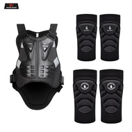 WOSAWE Motorcycle Armor Back Support Protective Vest EVA Pad Snowboard Hockey Sports Sleeveless Jacket Protection Knee Protector