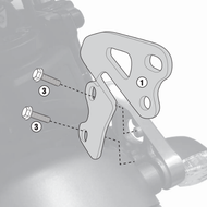 GIVI AL2128A Screen Fitting Kit for Yamaha XSR900 (2016 - 2020) - อุปกรณ์เสริมอื่นๆ