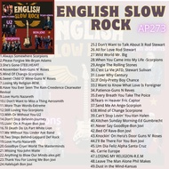 usb pendrive english song slow rock  273 mp3 song