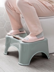 Plastic toilet pedestal stool child squat stool stool household bathroom thickening toilet stool squ