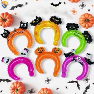 HALLOWEEN HEADBAND BALLOONS CROWN HAT SPOOKY BALLOON HEAD DECORATIONS