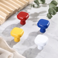 Modern Minimalist Zinc Alloy Colorful Furniture Handles, Dopamine Drawer And Wardrobe Door Pulls For