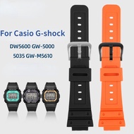 2023 Original ☍✲∏ For CASIO G-Shock resin silicone strap GA2100 GW6900 GD120 DW5600 5610 DW5700 Small square Man Sport watchband Watch accessories