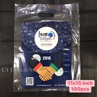 CYDISPLAY PP Clear Plastic Bag 11x15inch (100pcs)