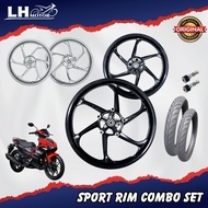 SPORT RIM Z15GT 6 BATANG ENKEI 160/185/17