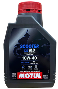 Nhớt Xe Ga Motul Scooter Le 10W40 800ml