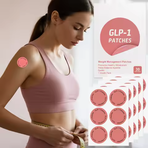 2025 GLP-1 30pcs Plant-Derived Wellness Patches | Hunger Regulation & Metabolic Adaptation Enhanceme