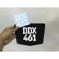 NOMBOR PLAT KETUK/BESI/ZINK/PUNCH/ALUMINIUM/NO PLAT BESI/NO PLAT TIN/NO PLAT APEK CHOWKIT/KETUK TIN/