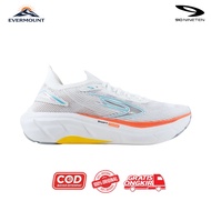 910Nineten Running Shoes - KISHI RUN 2.0 WHITE/CAMELIA/HIGH-RISE/BLUE-RADIANCE