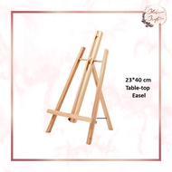 [FREE SHIPPING] Chara Crafts 40cm Tabletop Easel/ Mini Easel/ Easel Stand for Painting/ Easel Ready 