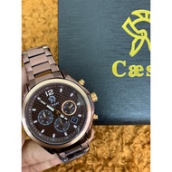 Men Sport Fashion Chronograph Quartz watch Caesar Men Watch Fashion Quartz Analog Metal Stainless St