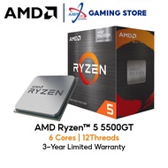 AMD RYZEN 5 5500GT 3.6GHz Up to 4.4GHz 16MB AM4 PROCESSOR WITH AMD RADEON GRAPHICS